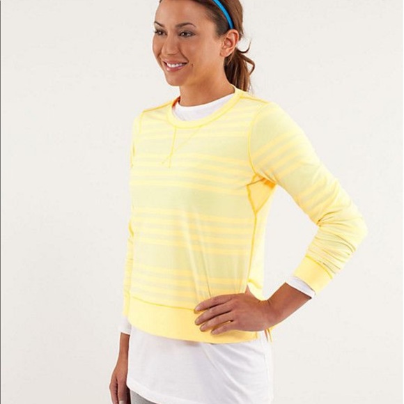 π LULULEMON run: warm up crew - Picture 1 of 16